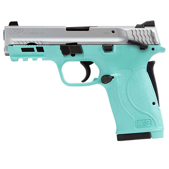 Handguns Smith&Wesson ZPAP M85 380ACP SW M&P380 SHIELD EZ 380ACP ROBIN EGG SILVER • Model: ZPAP M85